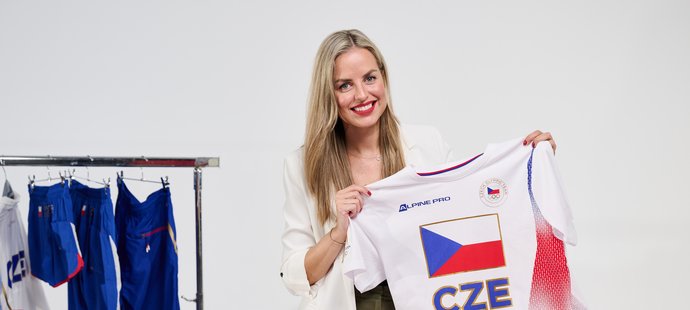 Český olympijský výbor představil kolekci pro olympiádu v Paříži, postarala se o ni Veronika Paulenová