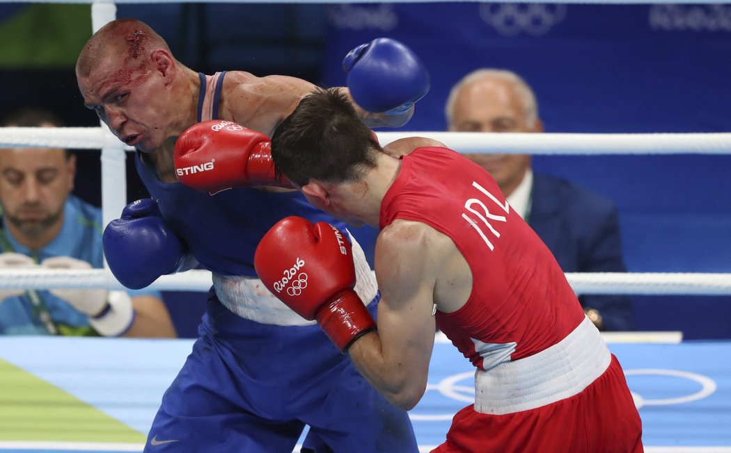 Ir Rusa zmlátil do krve, přesto na olympiádě nepostoupil dál.