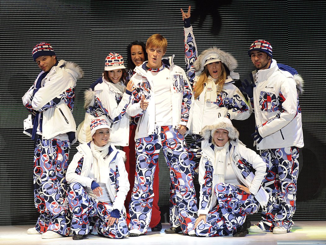 Kolekci olympijského oblečení pro Vancouver 2010 představil krasobruslař Tomáš Verner