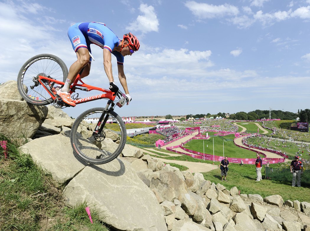 Biker Jaroslav Kulhavý na cestě za olympijským zlatem v Londýně