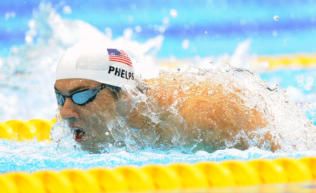 Michael Phelps byl v Londýně opět nejsledovanějším plavcem v olympijském bazénu