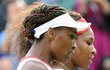 Sesterský pár Venus a Serena Williamsovy na olympijském turnaji v Londýně