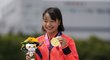 První olympijskou vítězkou ve skateboardingu se v Tokiu stala třináctiletá Japonka Momidži Nišijová