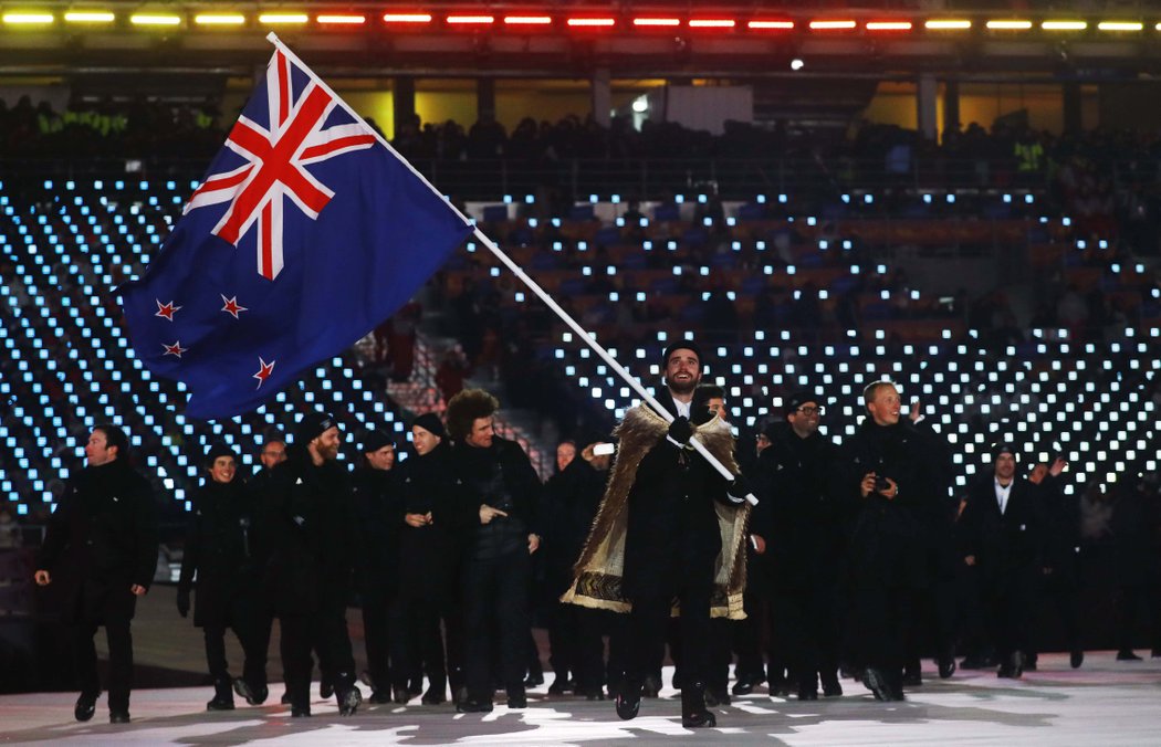 Zahájení olympijských her v Koreji.