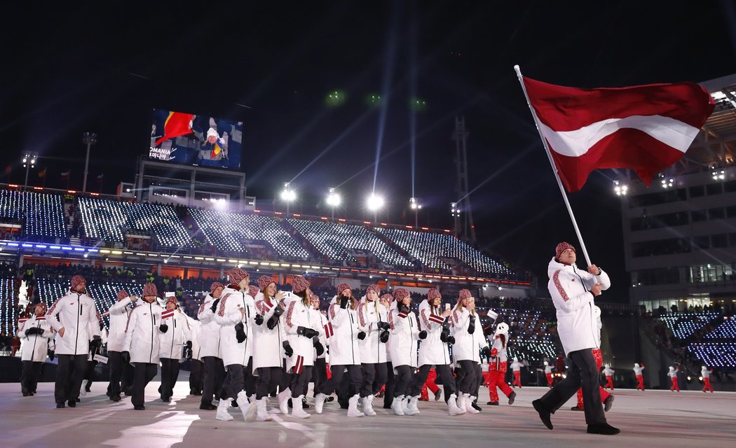 Zahájení olympijských her v Koreji.