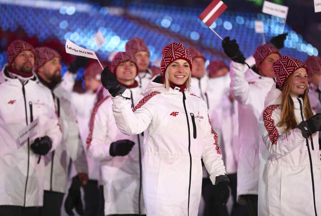 Zahájení olympijských her v Koreji.