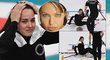 Krásná ruská brunetka Anastasia Bryzgalová na sebe v Koreji upozornila vzhledem, curlingovým bronzem, pádem na ledě i podobou s herečkou Angelinou Jolie!