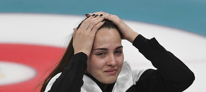 Nadšená Anastasia, vyhrála bronzovou olympijskou medaili!