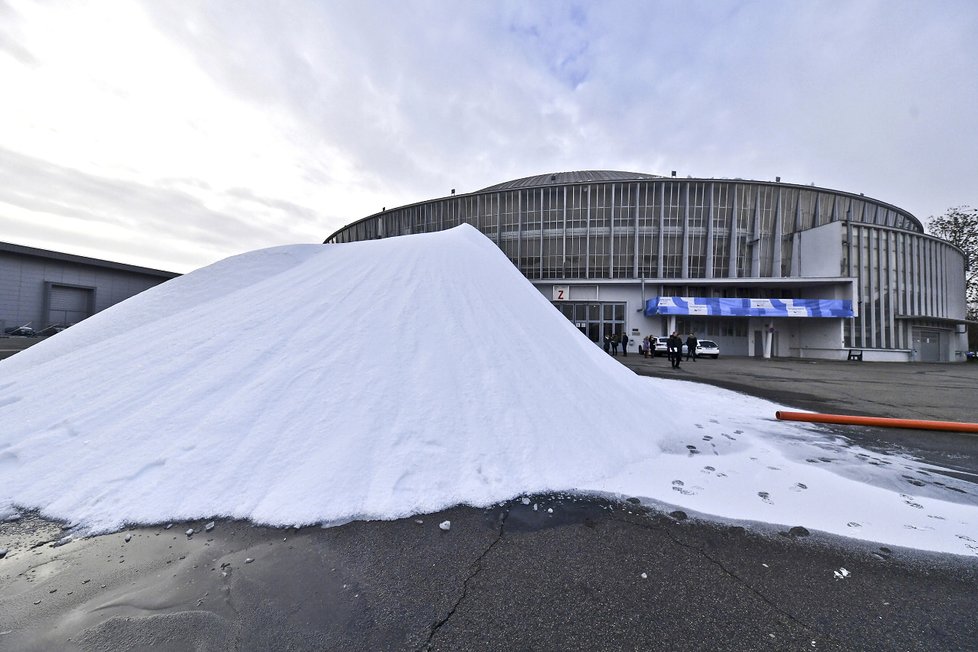 Pavilon Z a jeho okolí se změní po dobu olympiády v Jižní Koreji ve sportovní arénu. Město a kraj přijde tato akce na 15,5 milionů korun