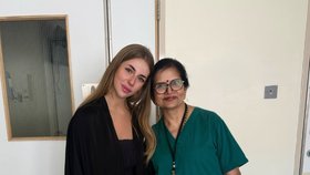 Klaudia strávila v Ománu většinu času v nemocnici.