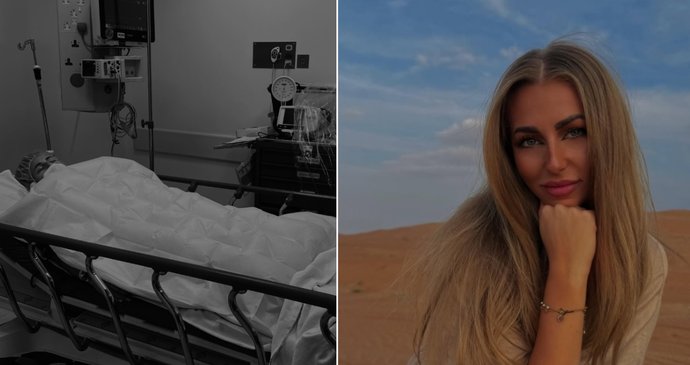 Klaudia strávila v Ománu většinu času v nemocnici.