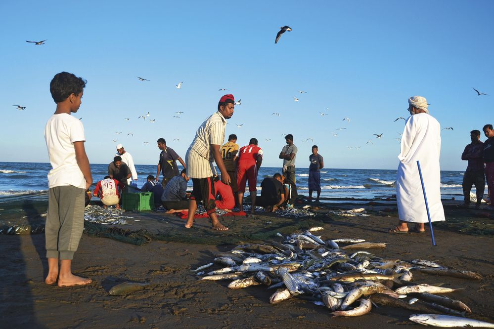 Rybáři nedaleko Soharu