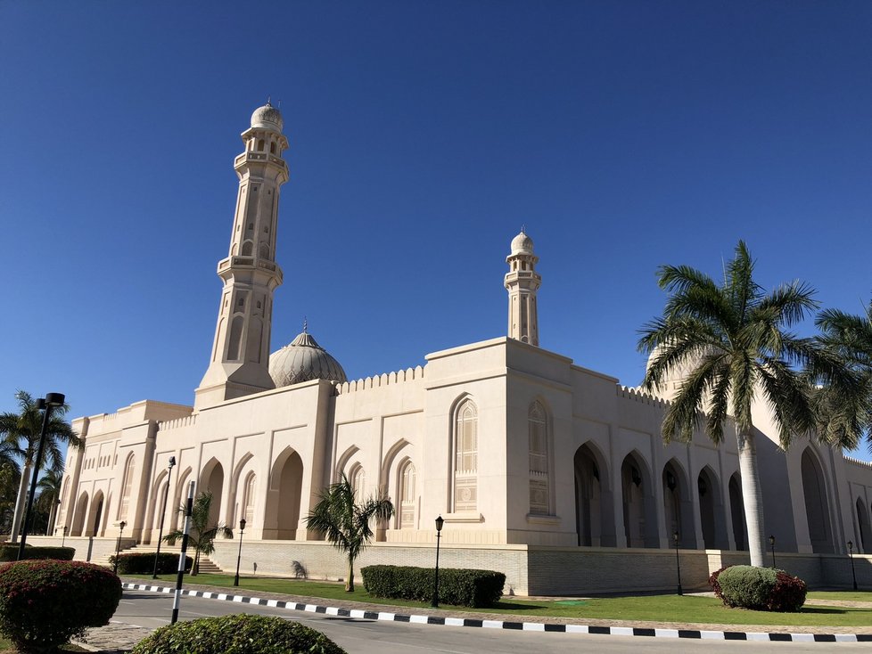 Mešita sultána Kábúse ve městě Salalah