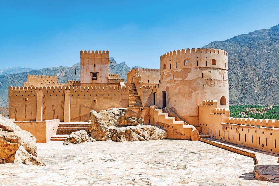Nakhla Fort v Ománu