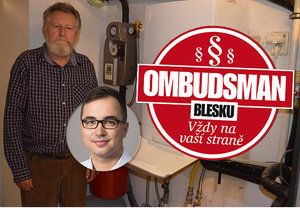 Pan Jiří (77) z Ostravy řeší opravu kotle. Pomůže mu Ombudsman Blesku?