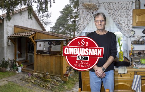 Roman (59) zrekonstruoval chatu bez stavebního povolení: Zbourat, nařídil úřad! Pomůže Ombudsman Blesku?
