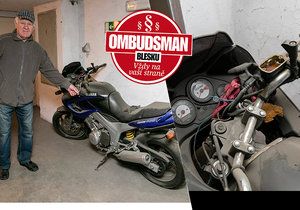 Záhada odstavené motorky v olomouckých garážích. Ombudsman Blesku radí, jak problém řešit.