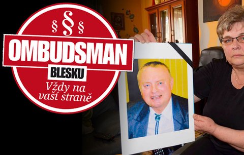 Ombudsman Blesku pomáhá: Nemocnice se chce konečně sejít s vdovou!