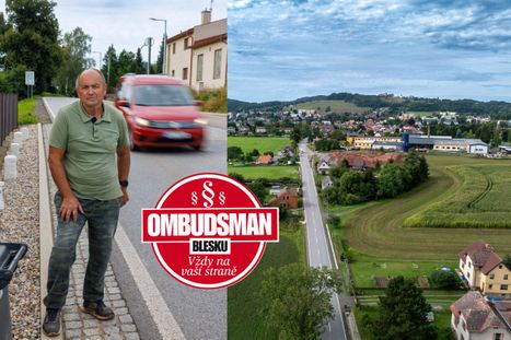 Obrázek: Zoufalí obyvatelé si vymodlili radar, ale...Místo klidu závodní dráha před domy a strach o život!