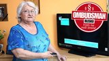 Ombudsman Blesku navštívil zoufalou seniorku: Mám televizi, ale je mi k ničemu!