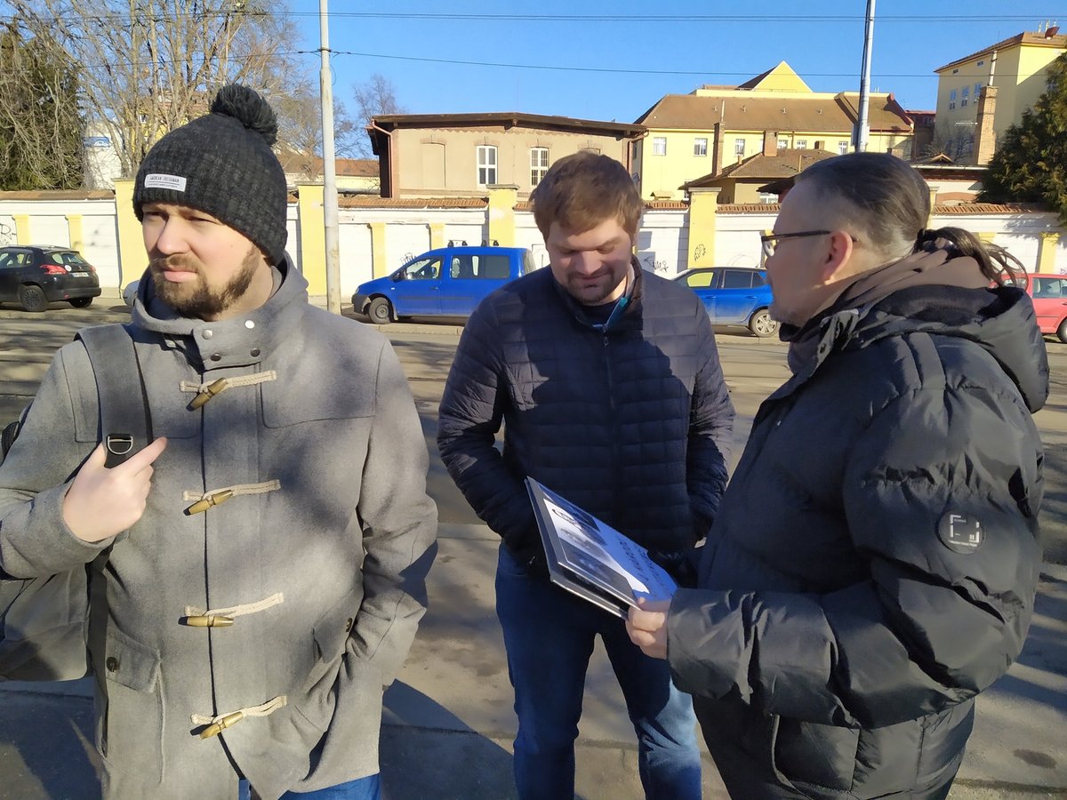 Protest proti ombudsmanovi Stanislavovi Křečkovi v Brně (20.2.2020)