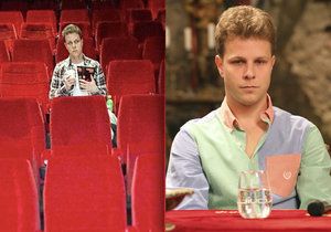 Jan Onder byl sám v kině.