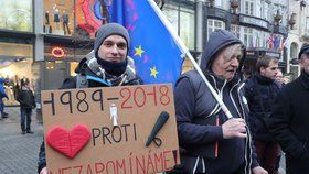 Zdeněk Ondráček, který „mlátil“ demonstranty v roce 1989, by podle účastníků demonstrace neměl vést komisi pro kontrolu GIBS.