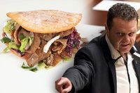 »Mlátička« Ondráček si kebab nedá: „Někdo do něj dal jed.“ Museli mu to vysvětlit