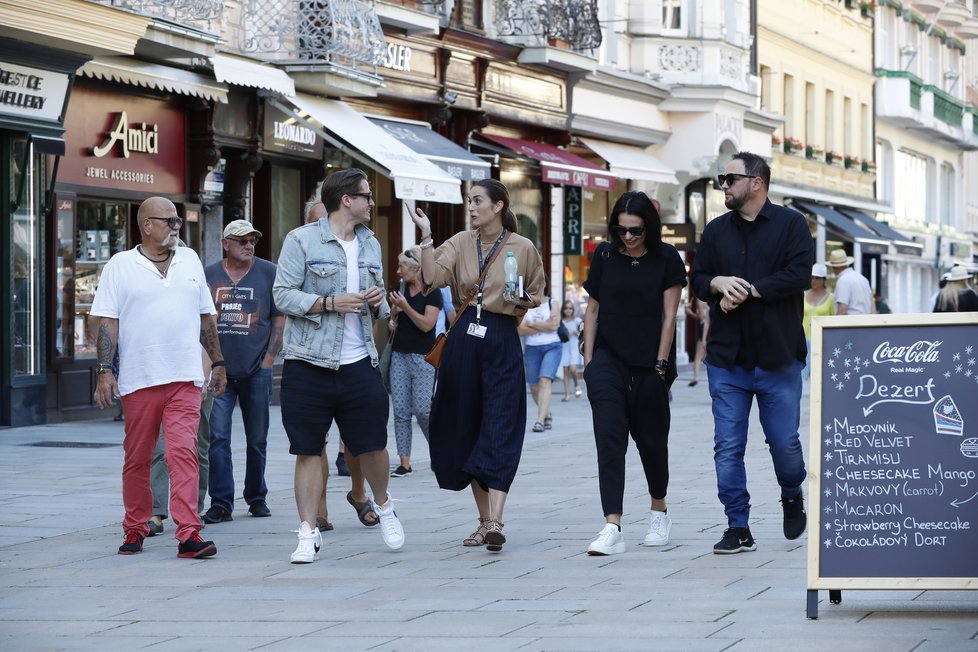 Ondřej Brzobohatý a Daniela Písařovicová ve Varech