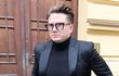 Ondřej Brzobohatý během návštěvy soudu Ondřej Brzobohatý během návštěvy soudu