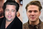 Ondřej brzobohatý má podobný image, jako slavnější herec Brad Pitt