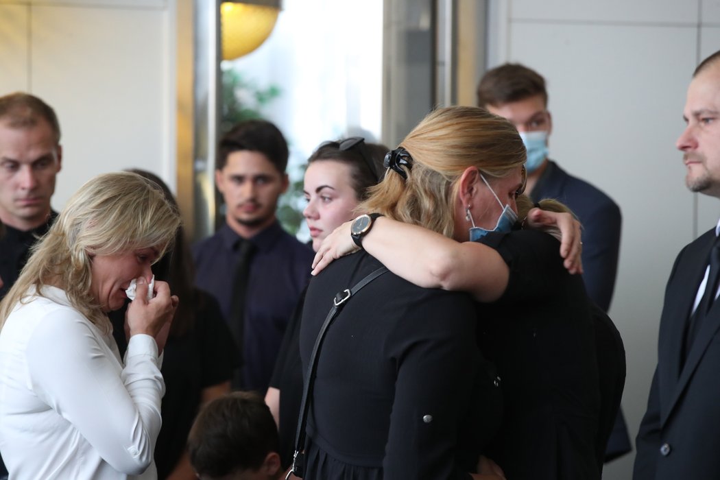 Rodina Ondřeje Buchtely přijímala řadu kondolencí