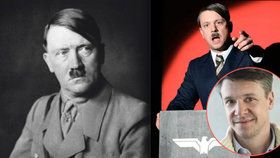 Ondřej Kavan si zahrál Adolfa Hitlera.