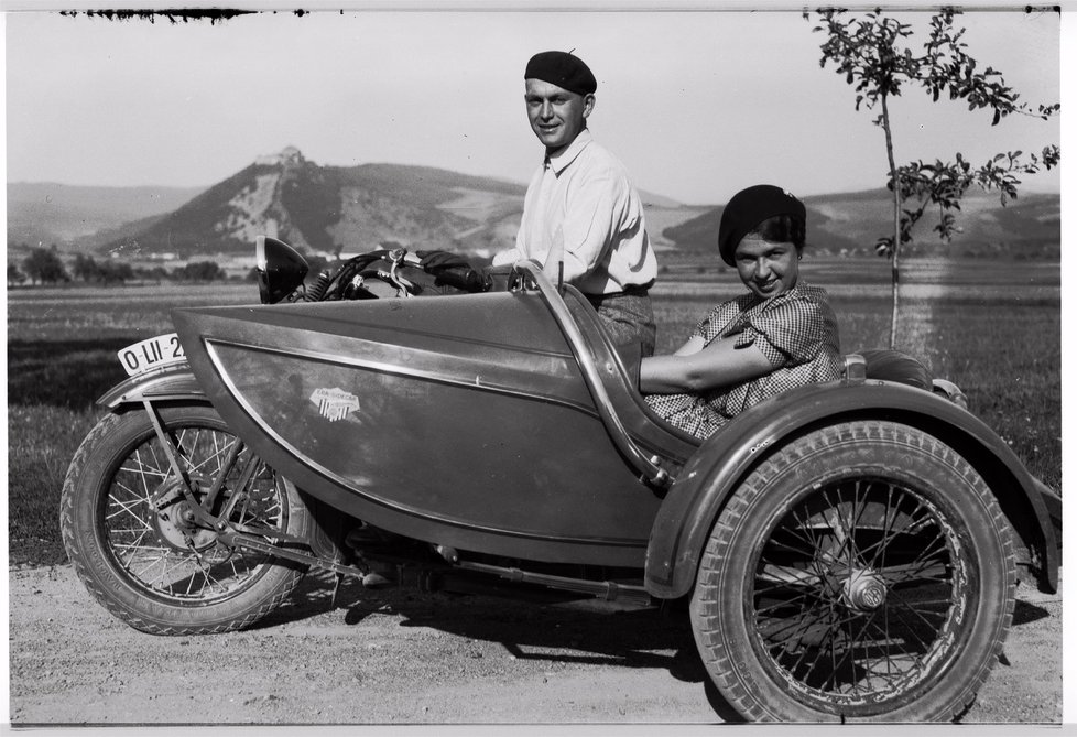 Hercův dědeček Jaroslav byl velkým motoristickým nadšencem