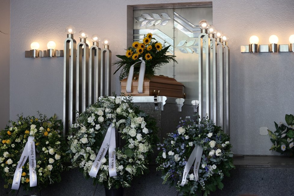 Pohřeb Jiřího Kepky, otce Ondřeje Kepky