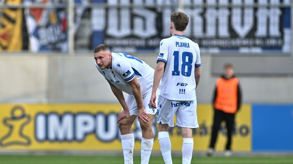 Zklamaní Ondřej Kričfaluši a David Planka