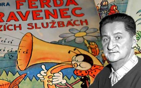 ONDŘEJ SEKORA v listopadu 1959. Pomocí Ferdových příběhů dětem vštěpoval důležité znalosti a také odhaloval svět hmyzu.