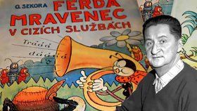 Spisovatel, kreslíř i vášnivý ragbista: Tvůrce Ferdy mravence či brouka Pytlíka věznili nacisté, žil na Smíchově