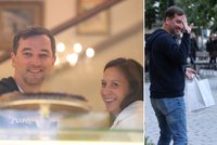 Ondřej Sokol se snoubenkou ve Varech: Cukrovali nad dortíčky!
