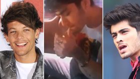 Louis Tomlinson (vlevo) a Zayn Malik se kvůli videu dostali do pořádného průšvihu.