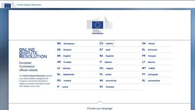 Nová společná platforma nabízí volbu všech evropských jazyků.