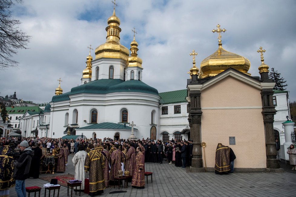 Kyjevskopečerská lávra: pravoslavná církev podřízená Moskvě musí areál do konce března opustit.