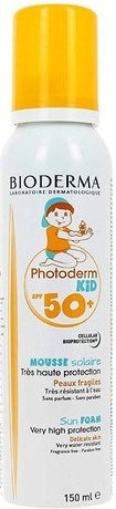 Bioderma Photoderm KID Opalovací pěna děti SPF50+, 299 Kč, koupíte v síti lékáren