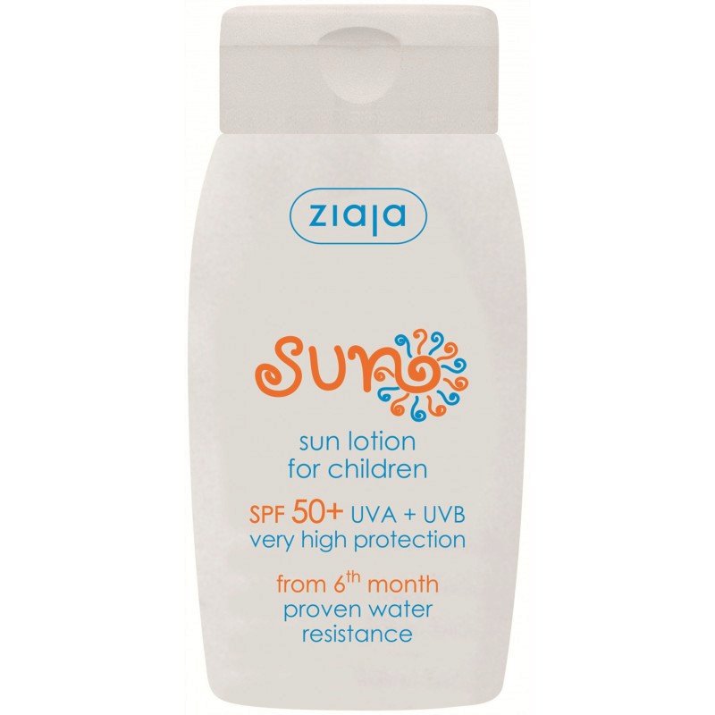 Ziaja mléko na opalování pro děti SPF 50+, 149 Kč, koupíte na www.ruzova10.cz