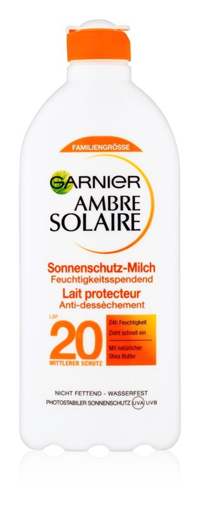 Opalovací mléko Ambre Solaire, Garnier, SPF 20, 349 Kč/400 ml