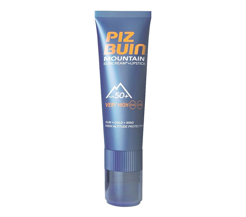 Ochranný krém na tvář a balzám na rty v jednom Piz Buin Mountain SPF 50+, 20 ml, původní cena 435 Kč, outletová cena 304 Kč