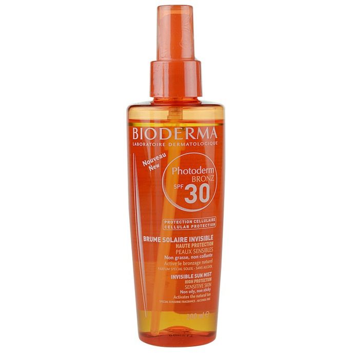 Photoderm Bronz suchý olej SPF 30, Bioderma, dostupné v lékárnách