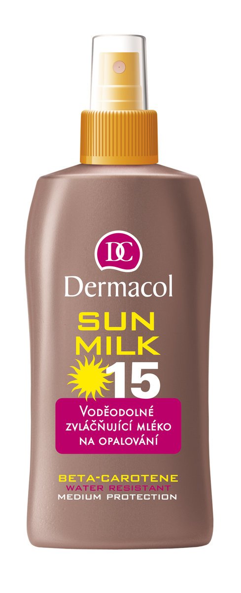 Opalovací mléko SPF 15, Dermacol, 199,90 Kč