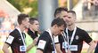 Zklamaní fotbalisté Opavy po prohře ve finále domácího poháru