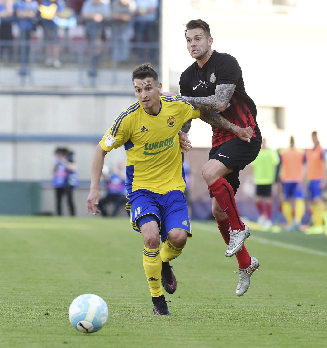 Fotbalisté Zlína porazili ve finále domácího poháru Opavu 1:0